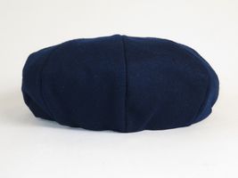 Mens Fashion Classic Flannel Wool Apple Cap Hat by Bruno Capelo ME902 Navy Blue image 3