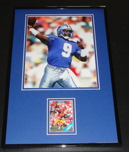 Rodney Peete Signed Framed Rookie Card &amp; Photo Display Lions USC - £54.11 GBP