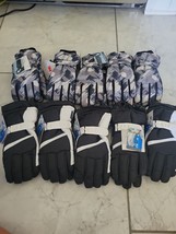 Large Lot Wholesale 10 Pairs Women&#39;s Waterproof Winter Snow Ski Gloves - $59.39