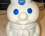 Vintage  Pillsbury Doughboy Cookie Jar 12&quot;H Rare 1999 Version Nice Condi... - $69.25