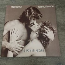 A Star Is Born Barbra Streisand Kris Kristofferson LP 1976 Columbia  JS34403 VG+ - £6.25 GBP