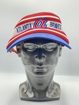 Vtg Atlanta Braves RARE VISOR Cap Hat Twins tag Lowercase a 1970s ex cond - £128.53 GBP