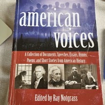 Notgrass American Voices Homeschool History &amp; Literature Book High school - £20.58 GBP