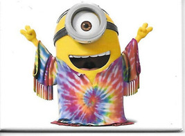 Minions Movie Minion Stuart as a Hippie Refrigerator Magnet NEW UNUSED - £3.18 GBP