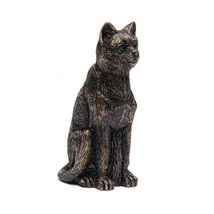 Jardinopia Antique Bronze Topper - Cat - £17.86 GBP