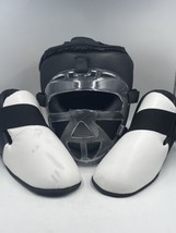 Bushido KO Series 2 High Impact Head Gear Helmet &amp; Sparring Boots Bundle... - £63.94 GBP