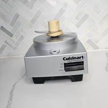 CUISINART DLC-5 Food Processor MOTOR BASE ONLY SILVER Tested Works - $19.75