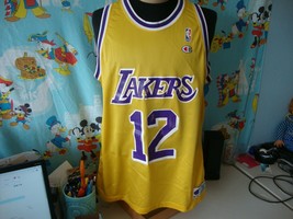 Vintage 90's Los Angeles Lakers Vlade Divac Champion NBA Jersey 48 - $217.80