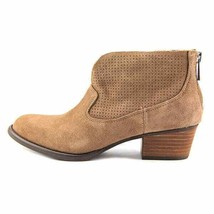Jessica Simpson Dacia Women Round Toe Suede Bootie Brown Size 10 NWOB - $48.51