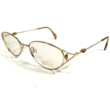 Daniel Swarovski 23KT GP Brillenfassung S003 /20 V6051 Gold Oval 53-18-135 - $138.59