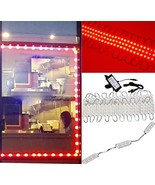 40ft Red Storefront windows LED Light module with UL 12v AC Power adapter - $148.85 CAD