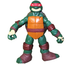 2012 VIACOM Teenage Mutant Ninja Turtles Action Figure 10&quot; RAPHAEL Red Mask Toy - £7.08 GBP