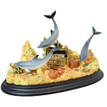Lenox Treasures of the Deep Dolphin Seabed with Chest Vintage 2002 - £62.45 GBP