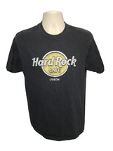 Hard Rock Cafe Lisbon Adult Medium Black TShirt - £15.57 GBP
