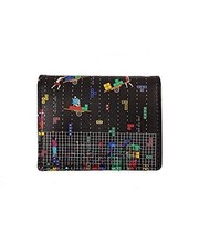 Printed Leatherette Unisex Card Holder Wallet Pocket Organiser - Black - $616.20 MXN