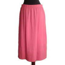 Quacker Factory L large pink skirt altered - £18.87 GBP