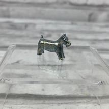 Monopoly Scottie Dog Puppy Replacement Metal Pewter Game Piece  - £2.50 GBP