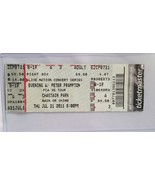 PETER FRAMPTON - ORIGINAL 2011 UNUSED WHOLE FULL CONCERT TICKET - $15.00