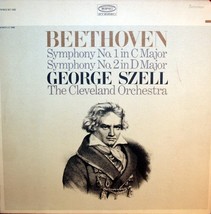 Beethoven Symphony No. 1 In C Major; Symphony No. 2 In D Major [Vinyl] - £39.14 GBP