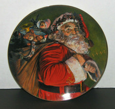 Vintage Avon 1987 Christmas Plate The Magic That Santa Brings - £13.22 GBP