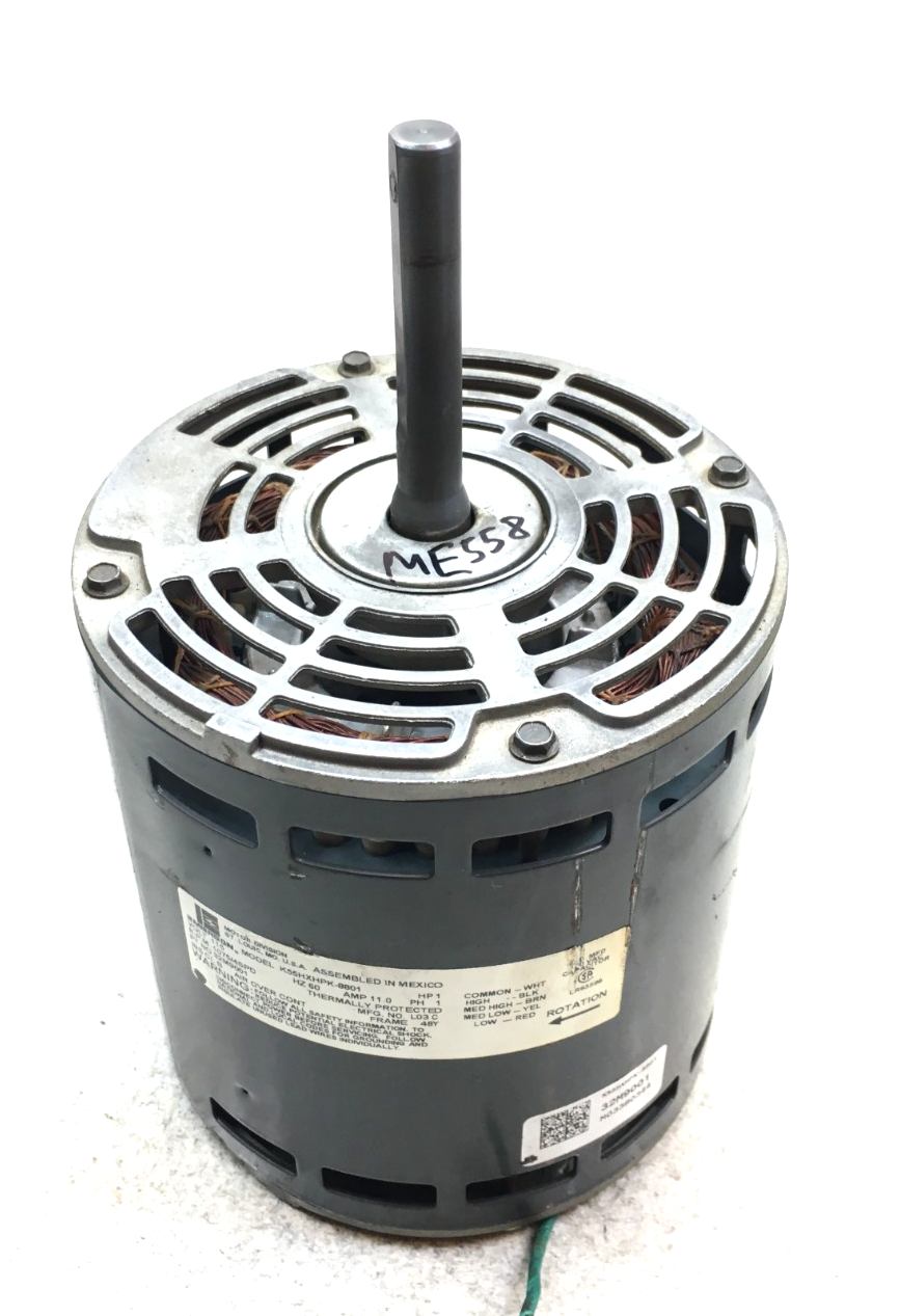 EMERSON K55HXHPK-8801 Blower Motor 1HP 115V 1075RPM 4SPD 60Hz 32M9001 ME... - $175.00