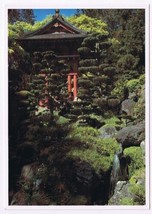 Postcard Temple Gate Japanese Tea Garden Golden Gate Park San Francisco - £3.10 GBP