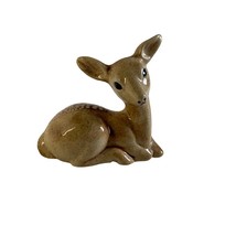 Vintage Tan Deer Fawn Bone China Figure 2.5 inch tall - £12.86 GBP