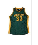 Russell Athletic VTG Rich East High School Satin Basketball Jersey #33 M... - $33.25
