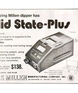 1975 James Millen Solid State Plus Dipper Advertisement Electronics C82QST - €17,18 EUR