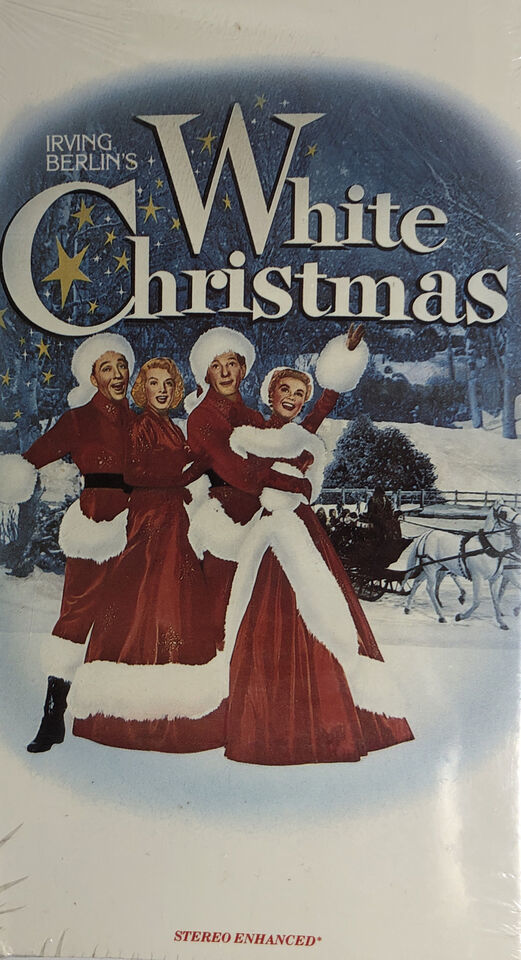 1 Ea SNOW-WHITE CHRISTMAS-IRVING BERLIN'S-VHS 1954-BING CROSBY-NEW SEALED-SHIP24 Item image 12