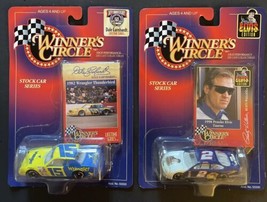 1998 Winner&#39;s Circle NASCAR 50th Dale Earnhardt Sr 15 &amp; ELVIS Rusty Wallace MOC - £13.23 GBP