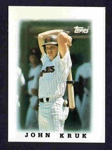 San Diego Padres John Kruk 1988 Topps Mini League Leader Baseball Card #75 nr mt - £0.37 GBP