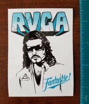 Authentic RVCA Sticker White ~ Blue ~ Black &quot;FANTASTIC!&quot; RVCA  3&quot; x 4&quot; A... - £3.09 GBP