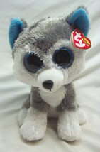 Ty Beanie Boos 2021 Slush The Husky W/ Blue Eyes 8" Plush Stuffed Animal Toy New - $18.32