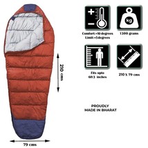 Sleeping Bag Camp Lite +12°C to +15°C,Lightweight Camping Sleep Bag for Indoors - £60.94 GBP