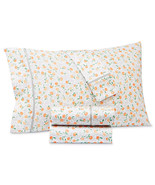 3PC Whim by Martha Stewart Collection Orange 100% Cotton Twin Sheet Set - £101.63 GBP