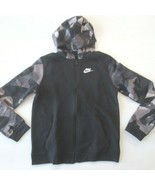 Nike Boys Sportswear Club Camo Jacket - CZ4495 - Black Camo - Size L - NWT - £31.69 GBP