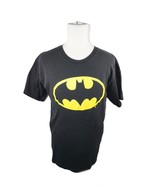 Vintage DC Comics Batman Symbol Logo Large Tee - Superhero Minimalist Sh... - £9.37 GBP