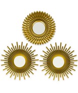 Three Gold Wall Mirrors By Bonnyco | Wall Mirrors For Home And Room Déco... - €27,72 EUR