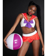 Sailor Moon Pretty Guardian Sailor Mars Cosplay Bikini Swim suit Set M - £39.33 GBP