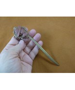 (CAX3-1) RARE African American LADY brown CAMEO Hairstick hair stick pin - $659.59 MXN