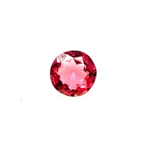 Pink Tourmaline Gemstone Faceted Round Shape Tourmaline Flawless Tourmal... - $562.41 MXN