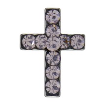 Studex Sensitive Alexandrite Crystal Cross Stainless Steel Hypo-allergen... - $15.99