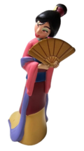 Disney Princess Mulan Figurine 4&quot; PVC Figure Poised Cake Topper Loose Vietnam - £7.75 GBP
