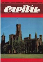 Capital Insiders Guide To Washington, DC Nightlife Aug Sept 1979 - £23.26 GBP