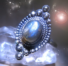 HAUNTED RING ALEXANDRIA THE ALCHEMIST QUEENTRANSMUTE POWER HIGHEST LIGHT MAGICK  image 2