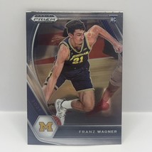 2021 Panini Prizm Draft Picks Basketball Franz Wanger Base RC #9 Michigan - £1.57 GBP