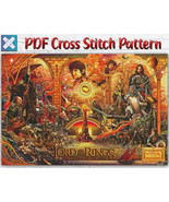 Lord Of The Rings Cross Stitch Pattern / Hobbit PDF Cross Stitch Pattern... - $6.86 CAD