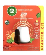 Air Wick Essential Mist Joy Starter Kit, Bright Orange and Mint Fragrance - £15.76 GBP