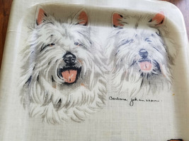 Artmore Barbara Johansson West Highland White Terrier Serving Tray - £31.27 GBP